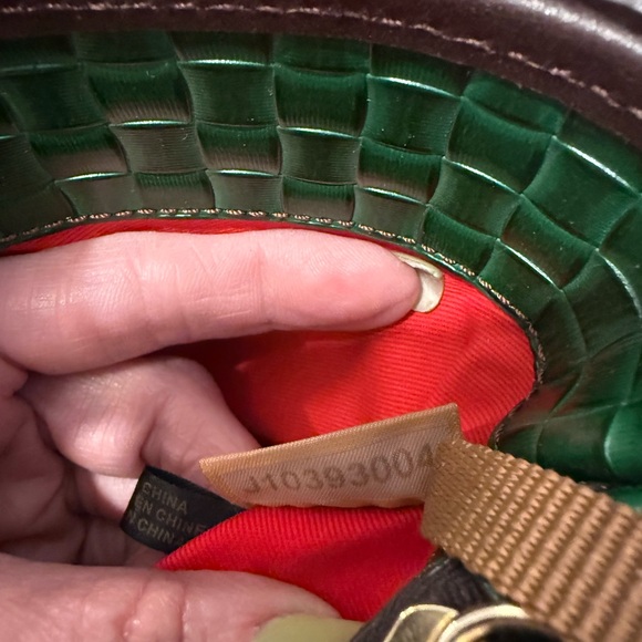 Dooney & Bourke woven Liliana tote with matching wristlet - Picture 8 of 9